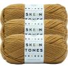 imageLion Brand Yarn Basic Stitch AntiPilling Yarn for Crocheting Knitting and Crafts Peachy 3 PackCedarwood