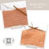 imageLion Brand Yarn Basic Stitch AntiPilling Yarn for Crocheting Knitting and Crafts Peachy 3 PackIvory