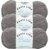 imageLion Brand Yarn Feels Like Butta Yarn VelvetySoft Yarn for Crocheting and Knitting 3 Pack Rainy DayCocoa