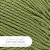 imageLion Brand Yarn Lightweight 247 Cotton Yarn for Knitting Crocheting and Crafts Creamsicle 3 PackBay Leaf
