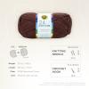 imageLion Brand Yarn Lightweight 247 Cotton Yarn for Knitting Crocheting and Crafts Creamsicle 3 PackCoffee Beans