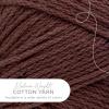 imageLion Brand Yarn Lightweight 247 Cotton Yarn for Knitting Crocheting and Crafts Creamsicle 3 PackCoffee Beans