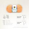 imageLion Brand Yarn Lightweight 247 Cotton Yarn for Knitting Crocheting and Crafts Creamsicle 3 PackCreamsicle
