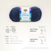 imageLion Brand Yarn Lightweight 247 Cotton Yarn for Knitting Crocheting and Crafts Creamsicle 3 PackNavy