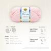 imageLion Brand Yarn Lightweight 247 Cotton Yarn for Knitting Crocheting and Crafts Creamsicle 3 PackPink Lemonade