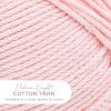 imageLion Brand Yarn Lightweight 247 Cotton Yarn for Knitting Crocheting and Crafts Creamsicle 3 PackPink Lemonade