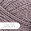 imageLion Brand Yarn Lightweight 247 Cotton Yarn for Knitting Crocheting and Crafts Creamsicle 3 PackVintage Lilac