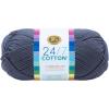 imageLion Brand Yarn Lightweight 247 Cotton Yarn for Knitting Crocheting and Crafts Creamsicle 3 PackDenim