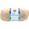 imageLion Brand Yarn Lightweight 247 Cotton Yarn for Knitting Crocheting and Crafts Creamsicle 3 PackEcru