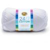 imageLion Brand Yarn Lightweight 247 Cotton Yarn for Knitting Crocheting and Crafts Creamsicle 3 PackWhite
