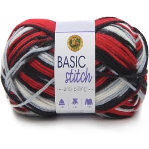 imageLion Brand Yarn Basic Stitch AntiPilling Yarn for Crocheting Knitting and Crafts Peachy 3 PackBuffalo Hill