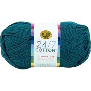 imageLion Brand Yarn Lightweight 247 Cotton Yarn for Knitting Crocheting and Crafts Creamsicle 3 PackDragonfly