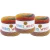 imageLion Brand Yarn Ferris Wheel Yarn Roving Multicolor Yarn for Knitting Crocheting and Crafts 3 Pack Wild VioletsButtercup