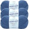 imageLion Brand Yarn Heartland Yarn WorstedWeight Yarn for Knitting Crocheting and Crafting 3 Pack Petrified ForestCarlsbad Caverns