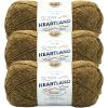 imageLion Brand Yarn Heartland Yarn WorstedWeight Yarn for Knitting Crocheting and Crafting 3 Pack Petrified ForestJoshua Tree