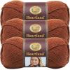 imageLion Brand Yarn Heartland Yarn WorstedWeight Yarn for Knitting Crocheting and Crafting 3 Pack Petrified ForestYosemite