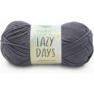 imageLion Brand Lazy Days Beginner Yarn for Knitting Crocheting and Crafts Surf Spray 3 PackPewter