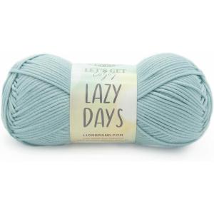 imageLion Brand Lazy Days Beginner Yarn for Knitting Crocheting and Crafts Surf Spray 3 PackSurf Spray
