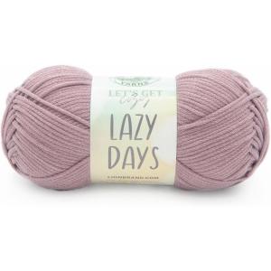 imageLion Brand Lazy Days Beginner Yarn for Knitting Crocheting and Crafts Surf Spray 3 PackWoodrose