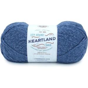 imageLion Brand Yarn Heartland Yarn WorstedWeight Yarn for Knitting Crocheting and Crafting 3 Pack Petrified ForestCarlsbad Caverns