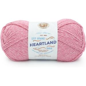 imageLion Brand Yarn Heartland Yarn WorstedWeight Yarn for Knitting Crocheting and Crafting 3 Pack Petrified ForestLassen Volcanic