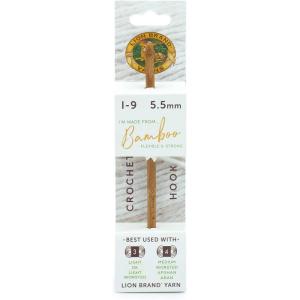 imageLion Brand Yarn NeedlesArticle 401 Bamboo Crochet Hook Size 13 N HookI9 55mm